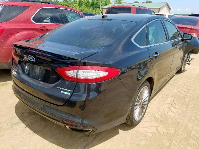 3FA6P0K96GR390930 - 2016 FORD FUSION TIT BLACK photo 4