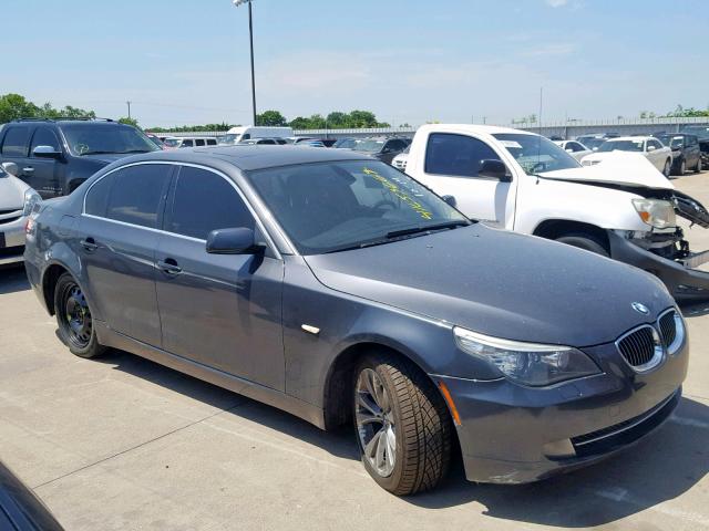 WBANW1C57AC164294 - 2010 BMW 535 I GRAY photo 9