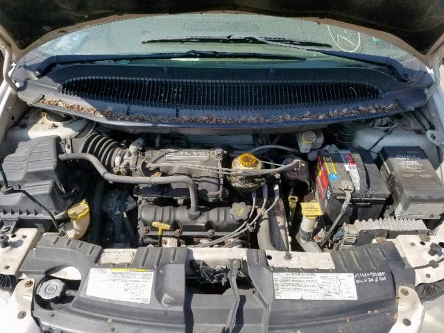 1D4GP25323B221474 - 2003 DODGE CARAVAN SE WHITE photo 7