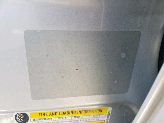 1G1ZE5EU1BF363739 - 2011 CHEVROLET MALIBU LTZ 银色 照片 10