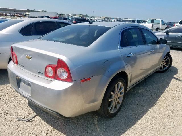 1G1ZE5EU1BF363739 - 2011 CHEVROLET MALIBU LTZ 银色 照片 4