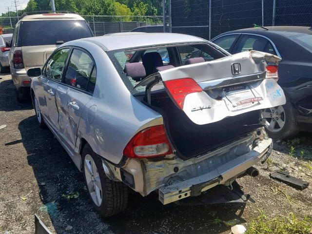 2HGFA1F6XAH306095 - 2010 HONDA CIVIC LX-S فضي صورة 3