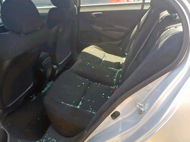 2HGFA1F6XAH306095 - 2010 HONDA CIVIC LX-S فضي صورة 6