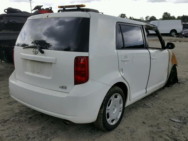 JTLKE50E481053667 - 2008 TOYOTA SCION XB Yanmış foto 4