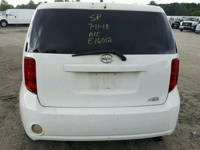 JTLKE50E481053667 - 2008 TOYOTA SCION XB Yanmış foto 9