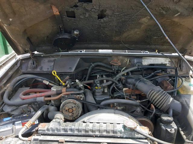 1JCHL7846HT004542 - 1987 JEEP CHEROKEE L BROWN photo 7