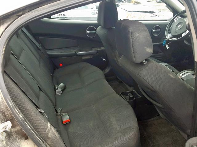 2G2WP552081143323 - 2008 PONTIAC GRAND PRIX BLACK photo 6