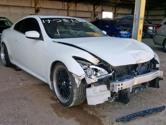 JNKCV64E88M116072 - 2008 INFINITI G37 BASE WHITE photo 1