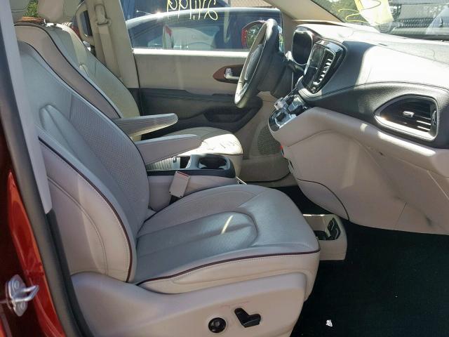 2C4RC1GG0JR252507 - 2018 CHRYSLER PACIFICA L RED photo 5