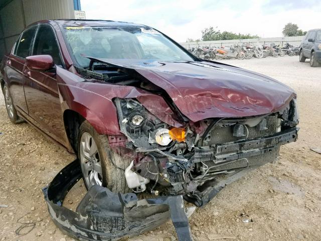 JHMCP26828C054281 - 2008 HONDA ACCORD EXL BURGUNDY photo 1