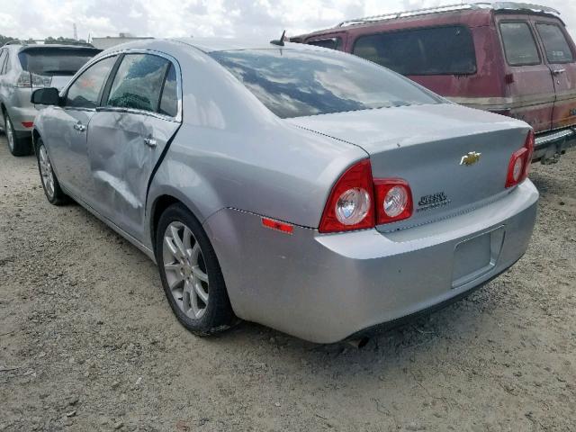 1G1ZE5E18BF316956 - 2011 CHEVROLET MALIBU LTZ ვერცხლისფერი ფოტო 3