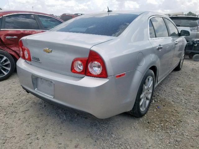 1G1ZE5E18BF316956 - 2011 CHEVROLET MALIBU LTZ ვერცხლისფერი ფოტო 4