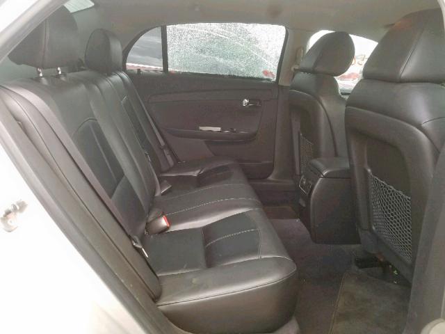 1G1ZE5E18BF316956 - 2011 CHEVROLET MALIBU LTZ ვერცხლისფერი ფოტო 6