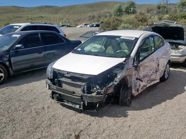 KNADM4A34F6509551 - 2015 KIA RIO LX WHITE photo 2