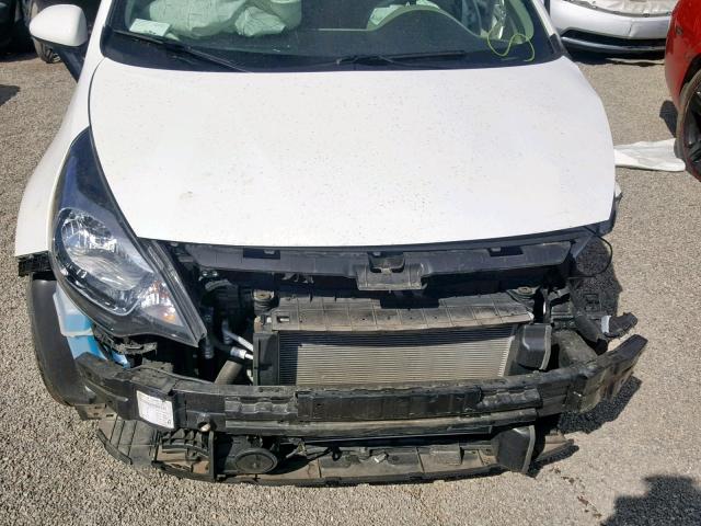 KNADM4A34F6509551 - 2015 KIA RIO LX WHITE photo 7