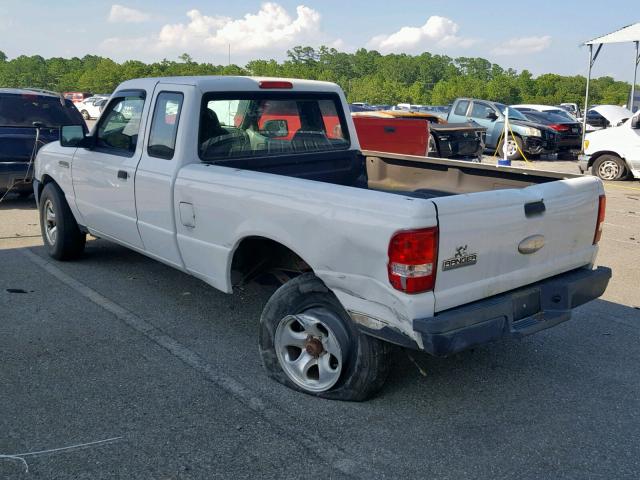 1FTYR14U66PA55953 - 2006 FORD RANGER SUP WHITE photo 3