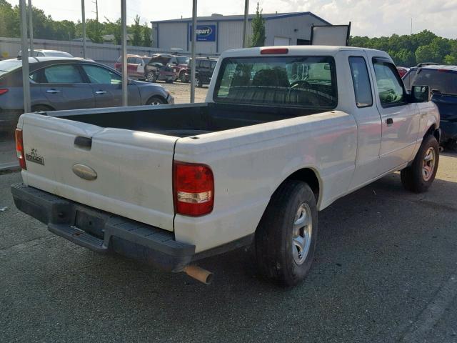 1FTYR14U66PA55953 - 2006 FORD RANGER SUP WHITE photo 4