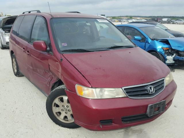 5FNRL18073B052093 - 2003 HONDA ODYSSEY EX RED photo 1