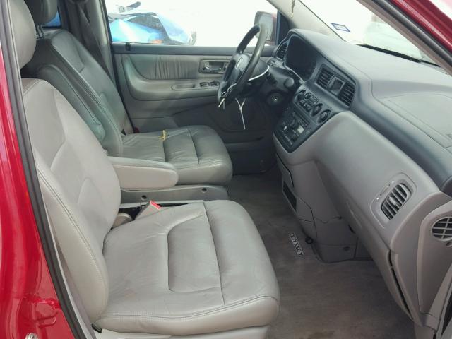 5FNRL18073B052093 - 2003 HONDA ODYSSEY EX RED photo 5