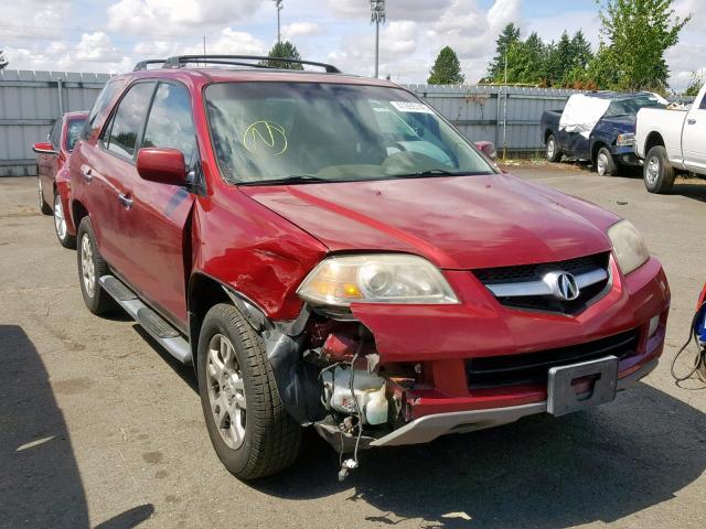 2HNYD18834H535472 - 2004 ACURA MDX TOURIN BURGUNDY photo 1