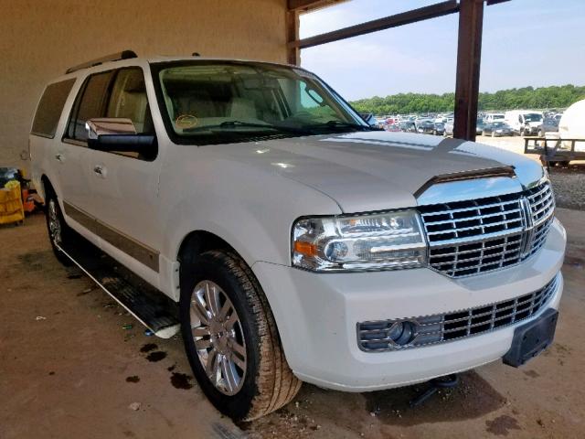 5LMFL275X7LJ18654 - 2007 LINCOLN NAVIGATOR WHITE photo 1
