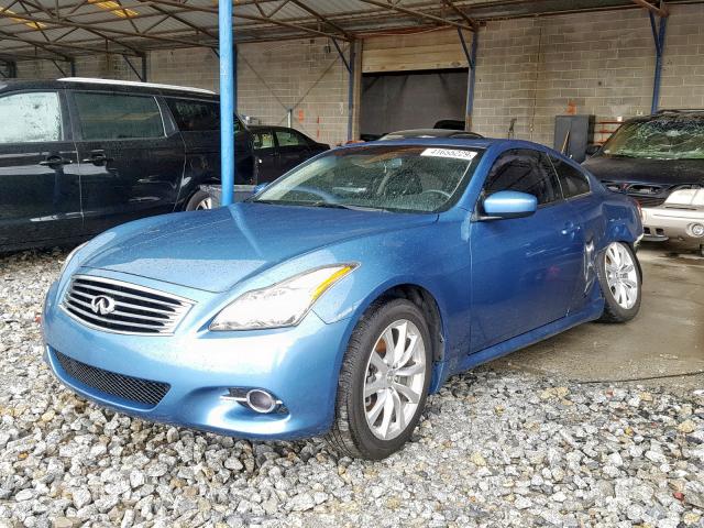 JN1CV6EK9DM921789 - 2013 INFINITI G37 JOURNE BLUE photo 2