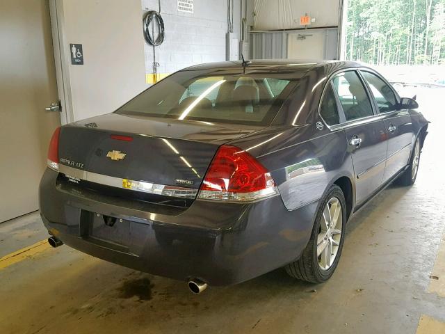 2G1WU583781223428 - 2008 CHEVROLET IMPALA LTZ GRAY photo 4