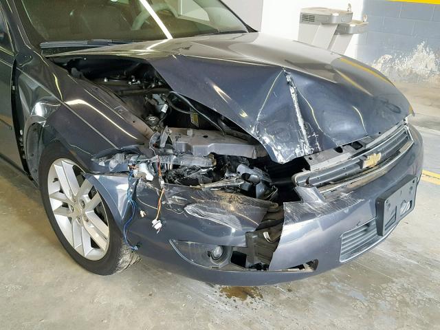 2G1WU583781223428 - 2008 CHEVROLET IMPALA LTZ GRAY photo 9