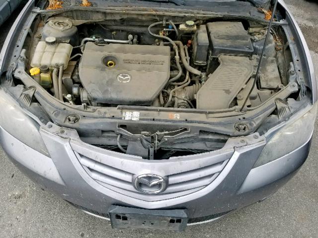 JM1BK324761512331 - 2006 MAZDA 3 S GRAY photo 7