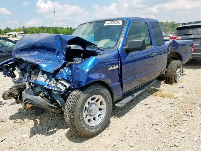 1FTLR4FE2BPA46243 - 2011 FORD RANGER SUP BLUE photo 2