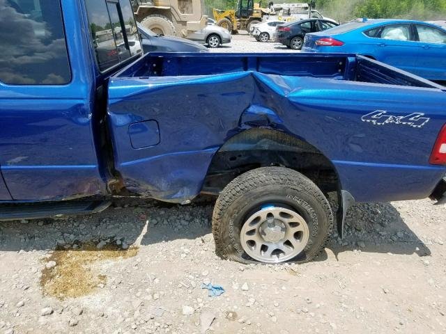 1FTLR4FE2BPA46243 - 2011 FORD RANGER SUP BLUE photo 9