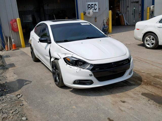 1C3CDFBBXED919415 - 2014 DODGE DART SXT WHITE photo 1