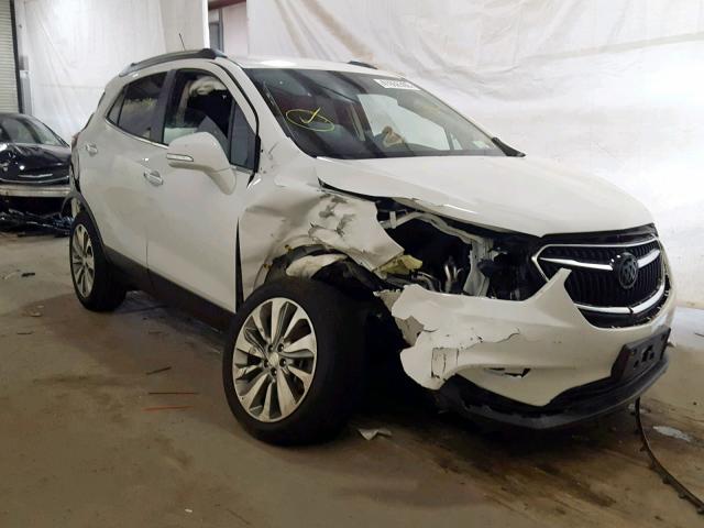 KL4CJESB2HB216075 - 2017 BUICK ENCORE PRE WHITE photo 1