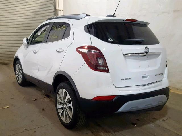 KL4CJESB2HB216075 - 2017 BUICK ENCORE PRE WHITE photo 3