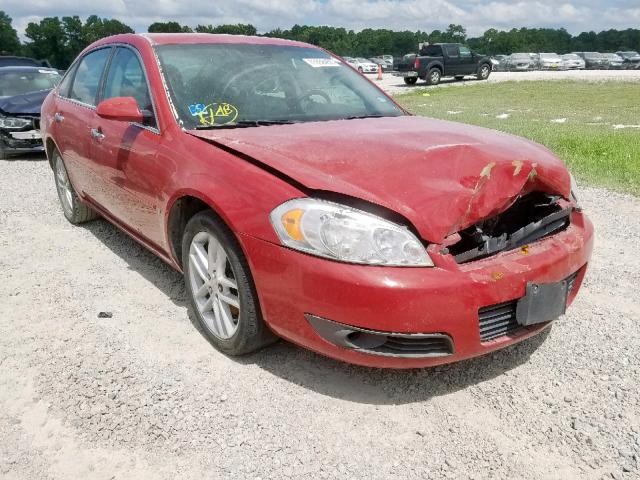 2G1WU583189197118 - 2008 CHEVROLET IMPALA LTZ RED photo 1