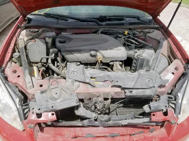 2G1WU583189197118 - 2008 CHEVROLET IMPALA LTZ RED photo 7