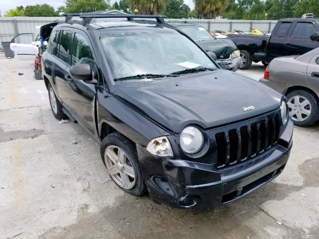 1J8FT47WX8D658554 - 2008 JEEP COMPASS SP შავი ფოტო 1