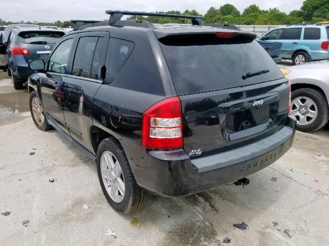 1J8FT47WX8D658554 - 2008 JEEP COMPASS SP შავი ფოტო 3