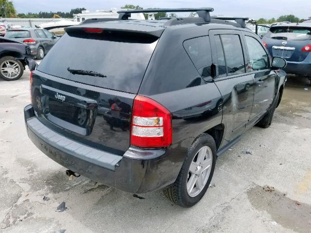 1J8FT47WX8D658554 - 2008 JEEP COMPASS SP შავი ფოტო 4