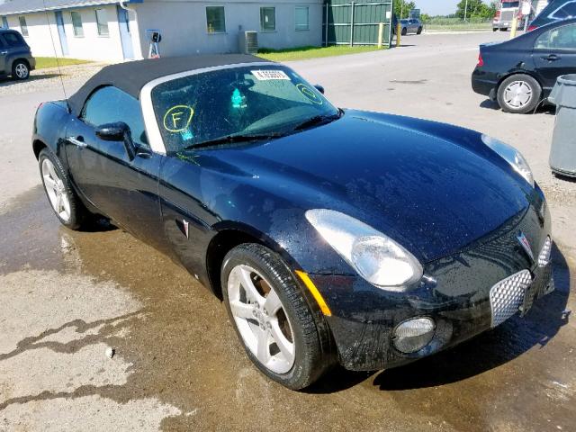 1G2MB33B16Y102688 - 2006 PONTIAC SOLSTICE BLACK photo 1