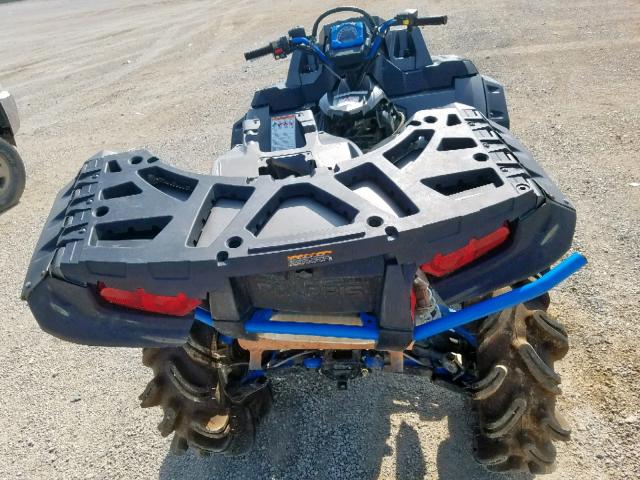 4XASXM95XHB134063 - 2017 POLARIS SPORTSMAN BLUE photo 6