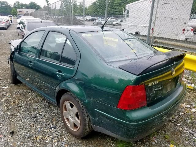 3VWSD29M61M008906 - 2001 VOLKSWAGEN JETTA GLS GREEN photo 3