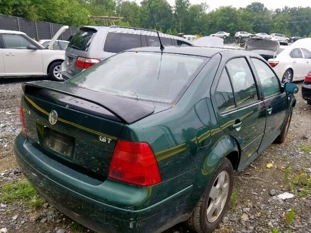 3VWSD29M61M008906 - 2001 VOLKSWAGEN JETTA GLS GREEN photo 4