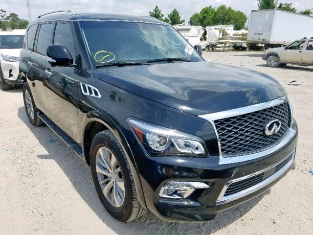 JN8AZ2NF5H9641403 - 2017 INFINITI QX80 BASE BLACK photo 1