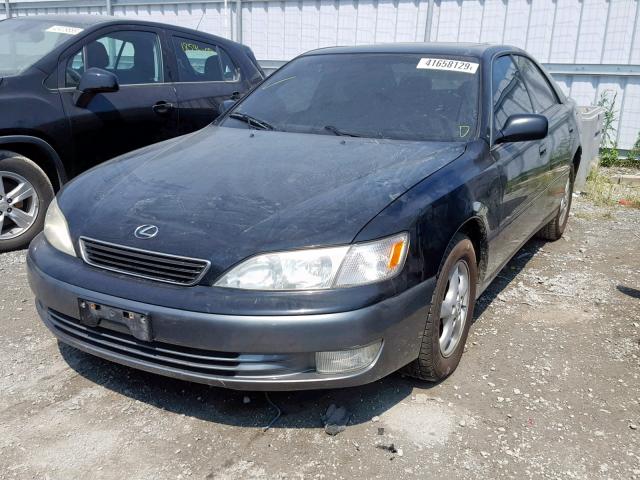 JT8BF28G4X0223476 - 1999 LEXUS ES 300 BLACK photo 2