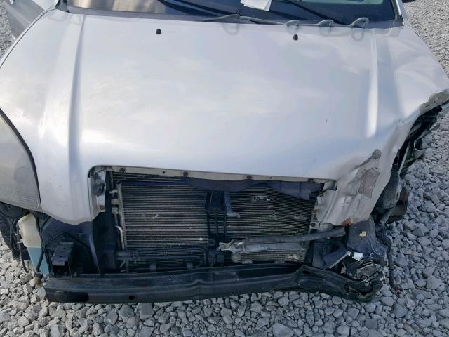 KM8JN72D67U504162 - 2007 HYUNDAI TUCSON SE SILVER photo 7