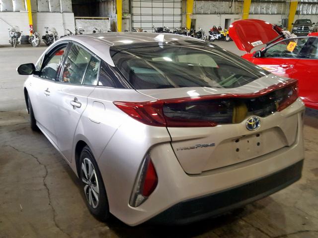 JTDKARFP9H3012639 - 2017 TOYOTA PRIUS PRIM 棕色 照片 3