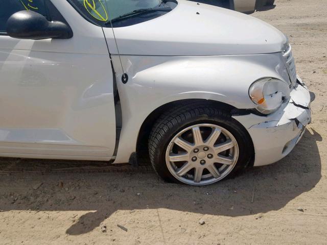 3A8FY58919T566986 - 2009 CHRYSLER PT CRUISER WHITE photo 10