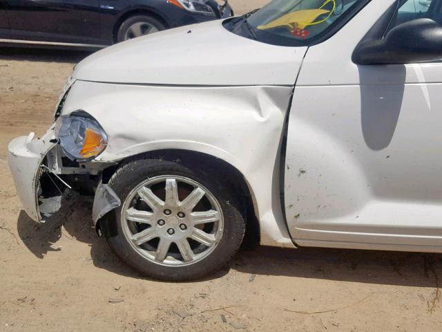 3A8FY58919T566986 - 2009 CHRYSLER PT CRUISER WHITE photo 9