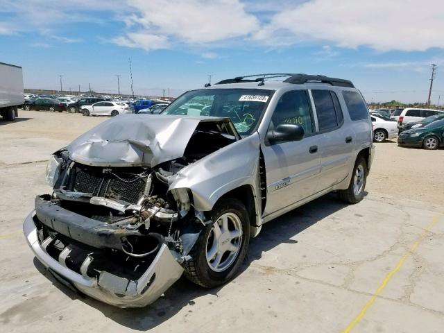 1GKES16SX56134148 - 2005 GMC ENVOY XL SILVER photo 2